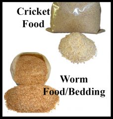 Food for Crickets and Worms